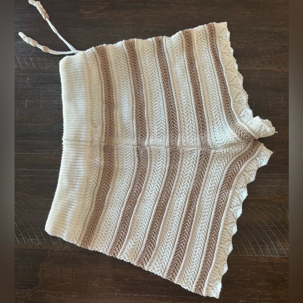 Knit Women Summer Beach Shorts - Picture 3 of 6